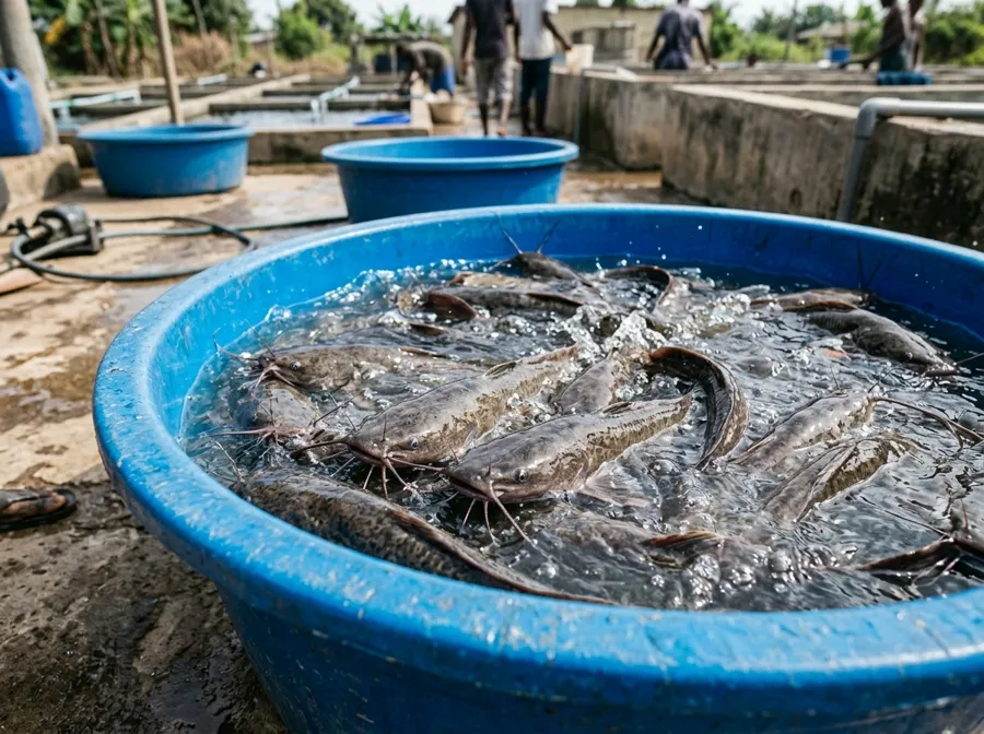 Hygienically oven-dried catfish cutlets for Nigerian soups and stews
